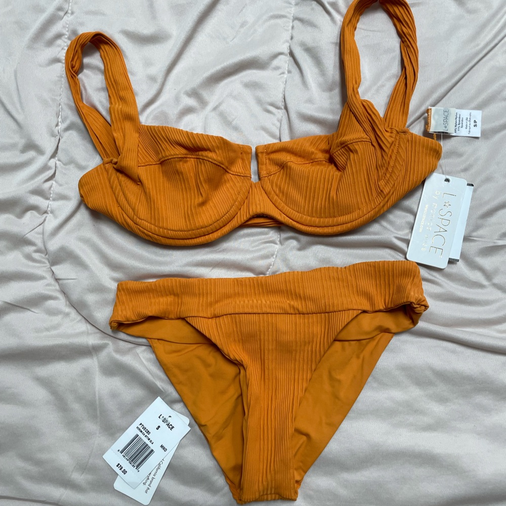 L*Space Orange Bikini Set